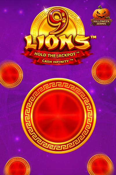 9 Lions Hold the Jackpot Halloween Jackpots