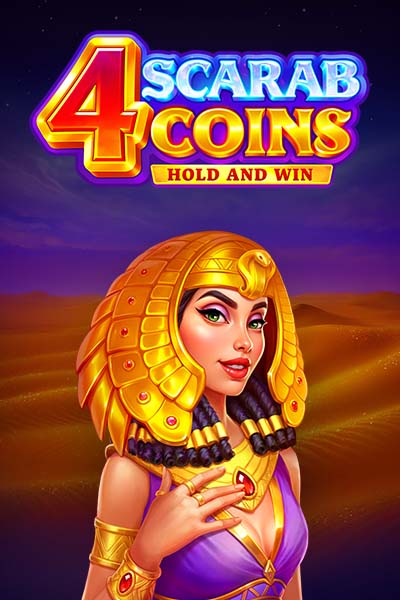 4 Scarab Coins: Hold and Win